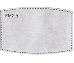 filtre pour masque en tissus
