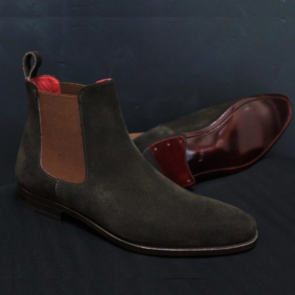 Chelsea boots, chaussures sur mesure du Tailleur